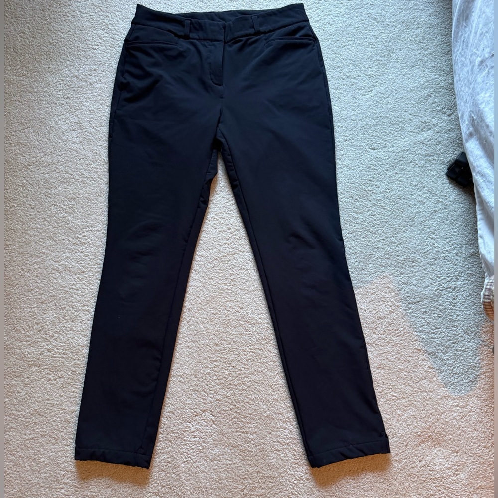 Adidas Cold rdy women’s winter golf pant fleece lined - size 10 Black